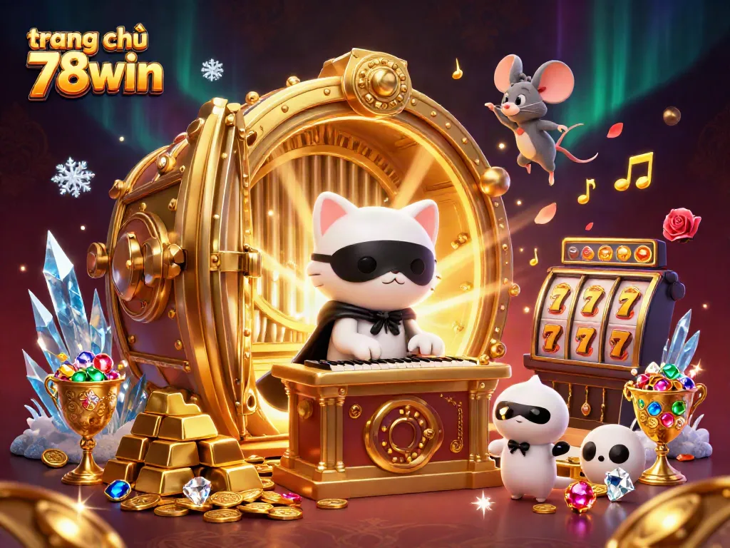 Engage with slot games on trang chủ 78win amid sparkling treasures and a whimsical scene.