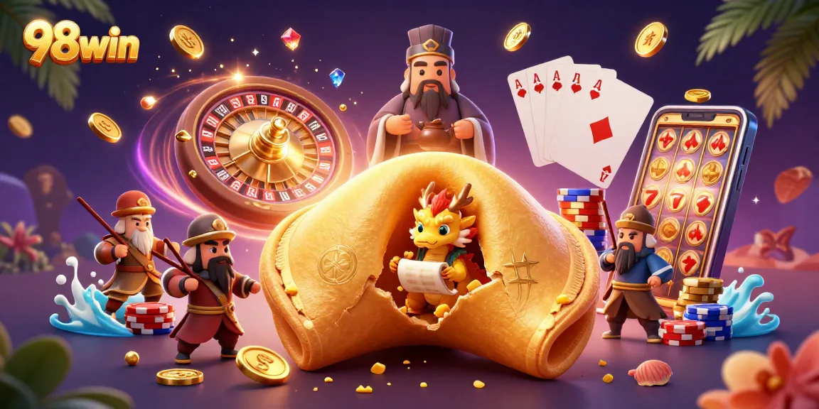 Spin the reels and uncover treasures with 98win's vibrant casino adventures.