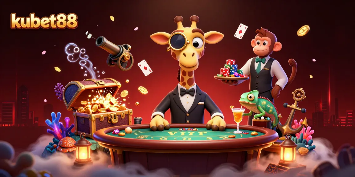 Engage with kubet88's vibrant casino scene featuring dynamic characters and rich gambling elements.