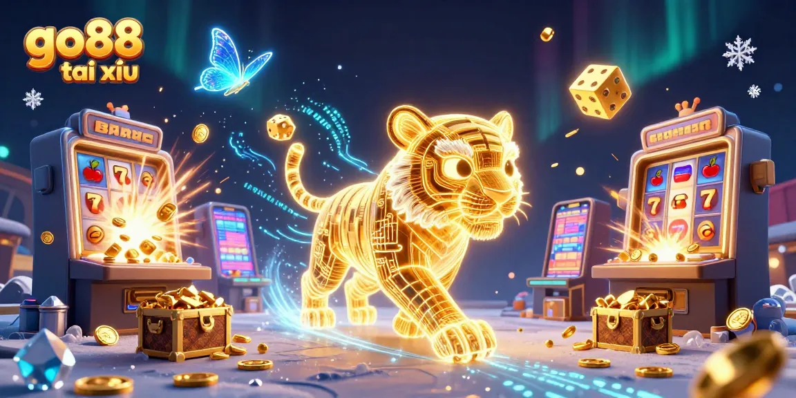 Experience the excitement of go88 tài xỉu with a dazzling 3D casino scene bursting with action and jackpots.