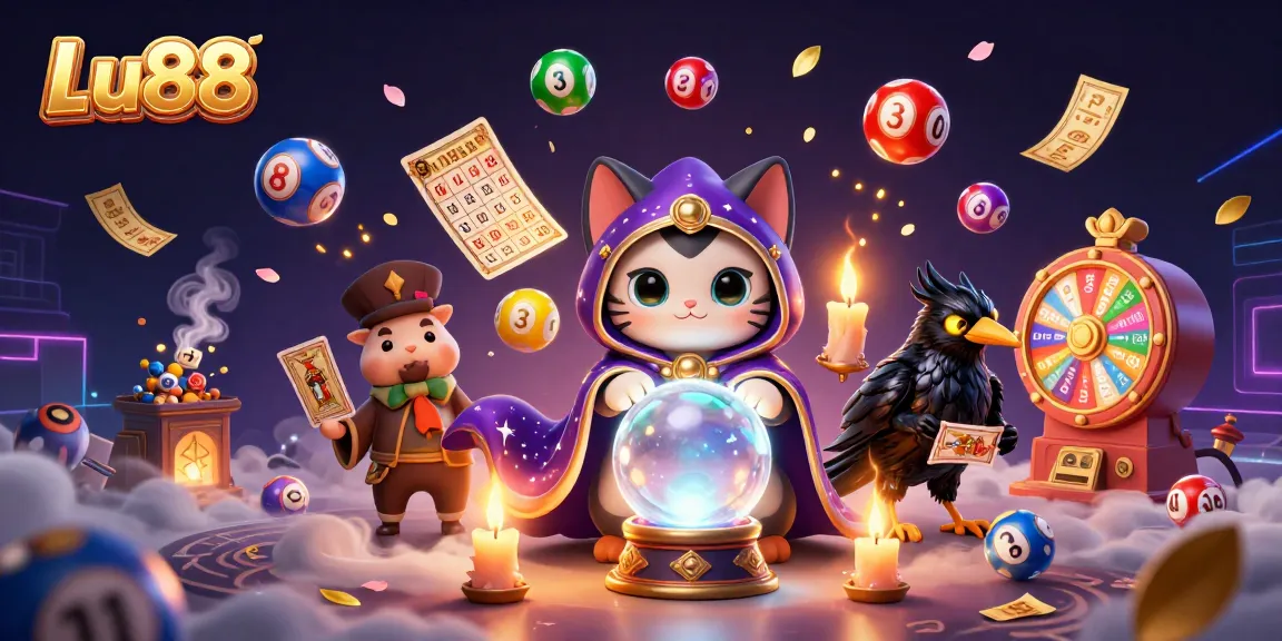 Experience thrilling games at Lu88 with vibrant lottery elements and mystical characters.