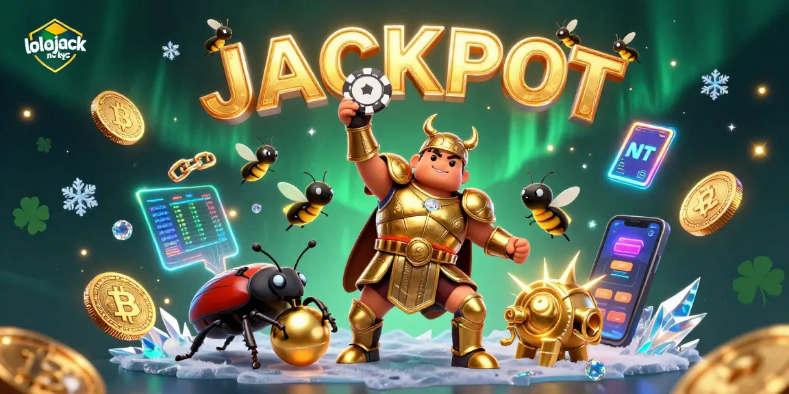 Experience the thrill at Lolajack no kyc casino with cash rewards and vibrant crypto elements.