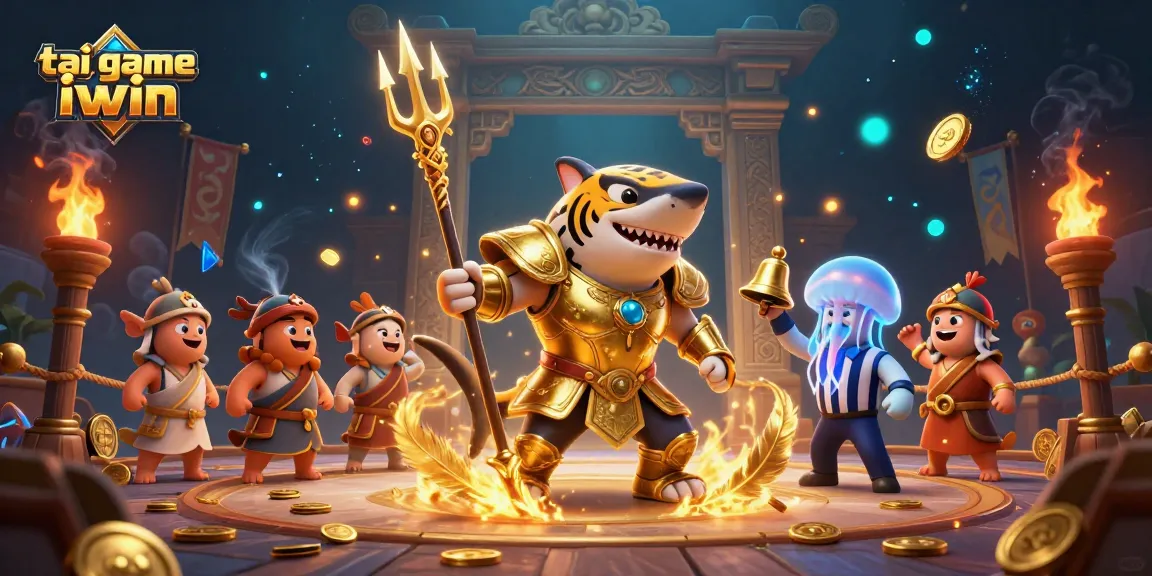 Engage in exciting tai game iwin with winning strategies in this vibrant 3D illustration.