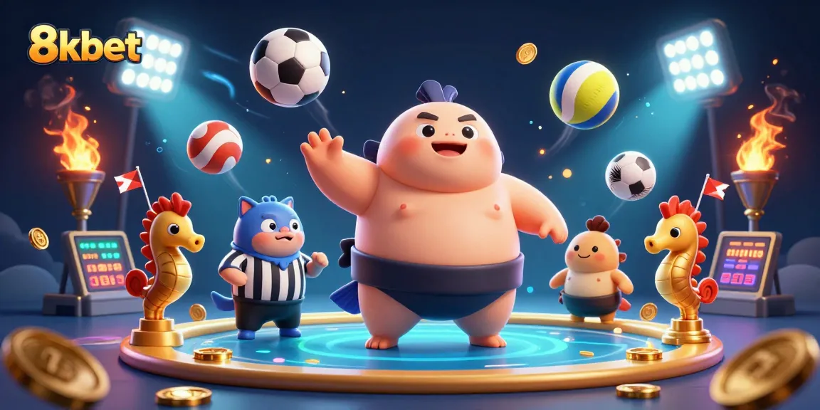 Experience exciting gameplay at 8xbet, featuring dynamic sports betting elements and thrilling 3D characters.