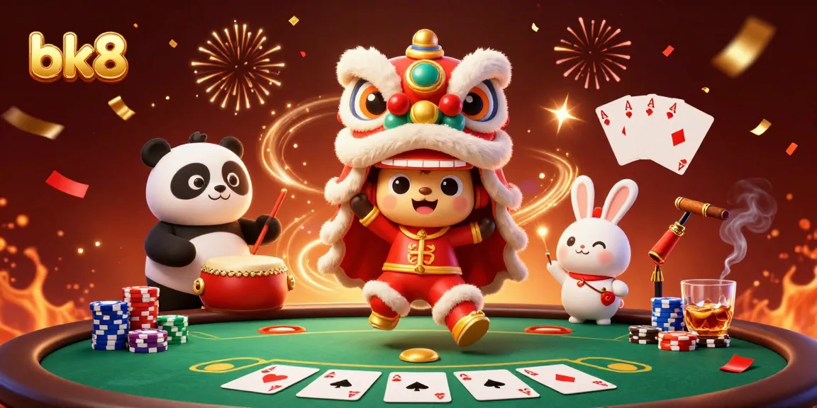 Celebrate wins at bk8 with vibrant casino excitement and dynamic characters in a lively scene.